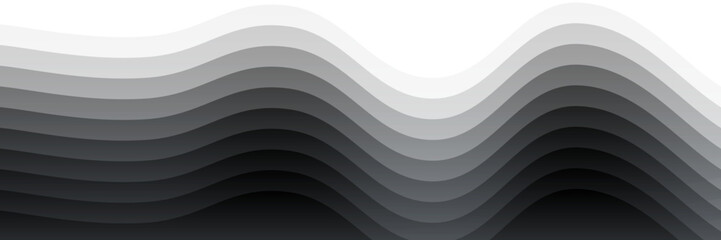 Poster - ocean Wave layer Design