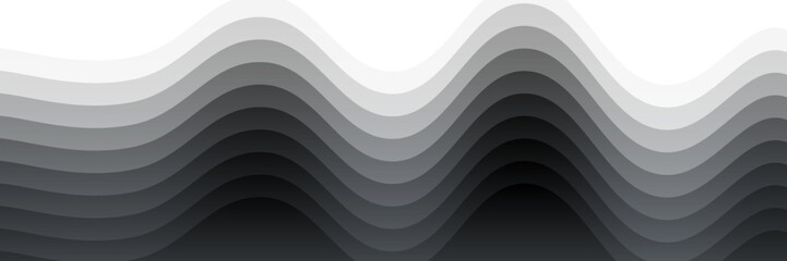 Poster - ocean Wave layer Design