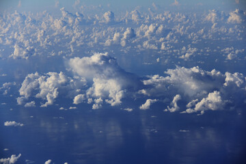 cloudscape - view from airplane window
