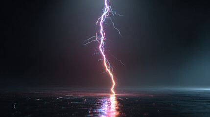 Poster - Epic lightning, amazing thunder lighting.