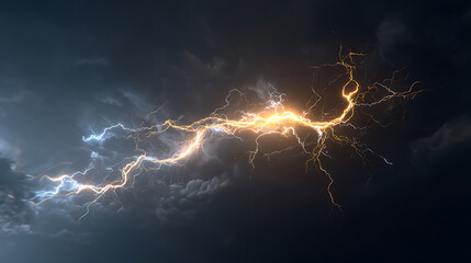 Poster - Epic lightning, amazing thunder lighting.