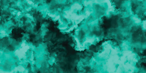 Wall Mural - Abstract teal and dark green cloudlike texture background design suitable for digital art and graphic design projects providing a soothing aesthetic