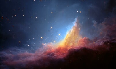 Wall Mural - stunning cosmic nebulae display