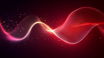 Wall Mural - Dynamic Flowing Energy Lines