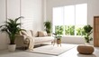 © Bismillah - Modern living room with plants