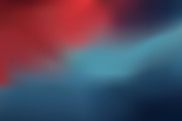 Fototapete - Abstract Gradient Blend of Red and Blue Color Background