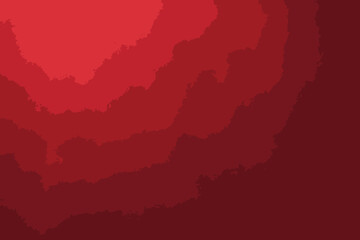 Fototapete - Red Gradient Layers Abstract Background