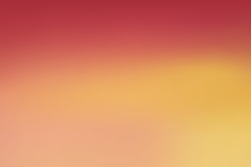 Fototapete - Warm Gradient of Orange and Red Background