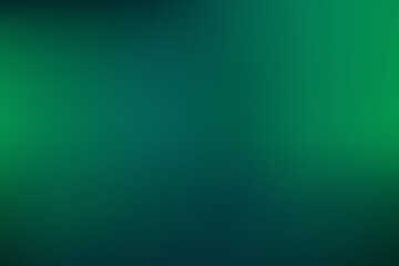 Fototapete - Abstract Gradient of Deep Green and Teal Background