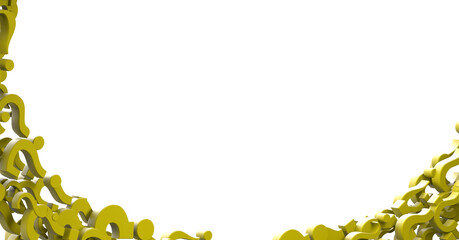 Aufkleber - question mark symbols for FAQ, information,