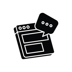 Content Communication Vector icon
