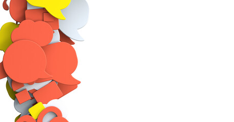 Aufkleber - mail communication support contact concept service