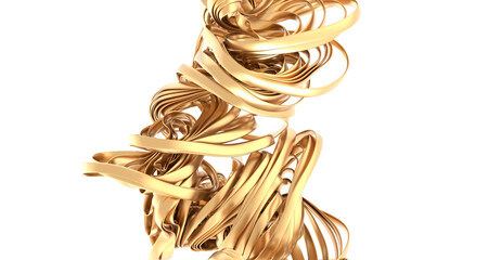 Poster - gold metallic paper