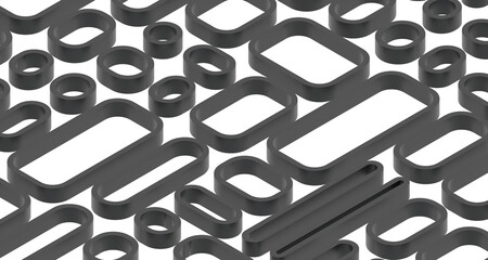 Aufkleber - Mosaic triangular low poly style abstract geometric background