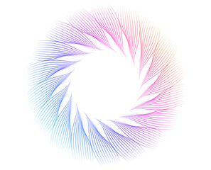 Aufkleber - Modern Abstract Spiral in Gradient ColorsIcon, Logo, Background made of Circular Dots, Lines, and Spirals. Patterns Geometric Lines Perfect for Posters, Fashion, Home Decor, or Branding Design jpg