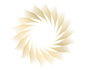 Aufkleber - Perfect for Posters, Fashion, Home Decor, or Branding Design. Icon, Logo, Background jpg made of Circular Dots, Lines, and Spirals. Patterns Geometric Lines. Modern Abstract Spiral in Gradient Colors