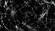 © doubledecker - 黒背景に割れたガラスの破片とクラックが広がるグランジ風のミステリアスなダーク背景Grunge Dark Background with Shattered Glass Fragments and Cracks on Black