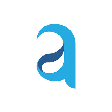 Abstract and stylish Letter A Logo Design