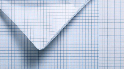 Poster - Faint Blue Graph Paper with Grid Lines for Design and Planning Use
