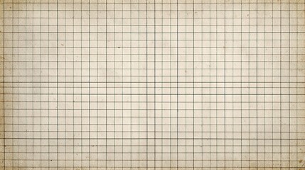 Poster - Retro Graph Paper with Worn Texture for Creative Projects