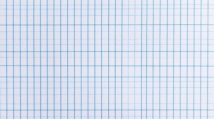 Poster - White Lined Notebook Paper Texture for Creative Design and Background