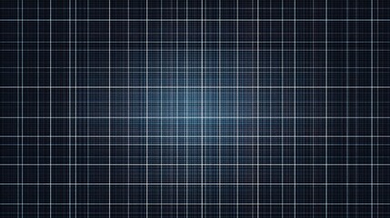 Poster - Digital Blueprint Background with Grid Pattern and Light Effects
