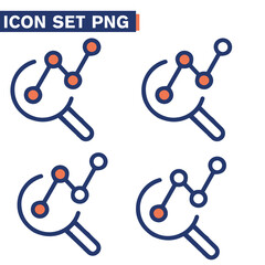 Poster - icone di ispezione - serie classic line setup menu illustrazioni positivo approvato consenso