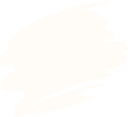 Poster - White paint smear is showing rough jagged edges in flat vector graphic, transparent background