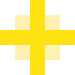 Poster - Abstract star shape is glowing over pale square pattern in flat design, transparent background