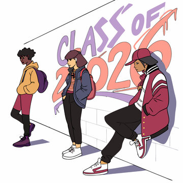   Cool and Edgy Class of 2026 with Street Art El & SVG 