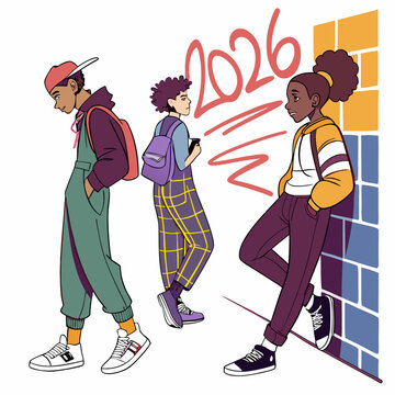  Cool and Edgy Class of 2026 with Street Art El & SVG 
