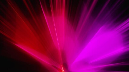 Poster - Colorful laser show. Computer generated 3d render