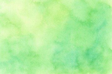 Poster - Light green watercolor background creates a soft and dreamy atmosphere, perfect for adding a touch of elegance and tranquility to various design projects
