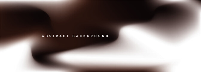 Aufkleber - Abstract white and brown liquid gradient background. Milk, chocolate, vanilla, Ice cream. Vector illustration