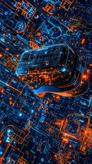 Poster - Immersive augmented reality: Navigating digital landscapes with virtual reality headset