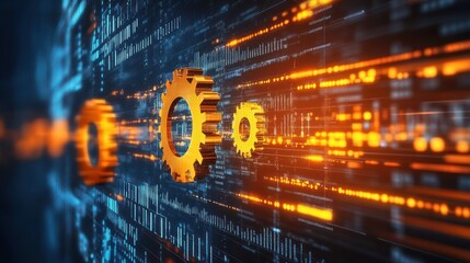Gears and digital code