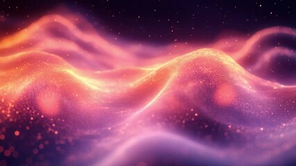 Aufkleber - Cosmic Aurora: An abstract digital artwork that evokes the celestial beauty of the cosmos. A blend of vibrant colors, textures, and light, this piece creates a mesmerizing visual journey.