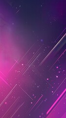 Aufkleber - Elegant gradient background featuring geometric line overlays and luminous particles