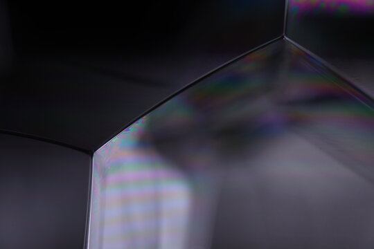 Gray matte liquid, dark minimalistic background, melted aluminium surface, liquid glass effects, interference pattern	