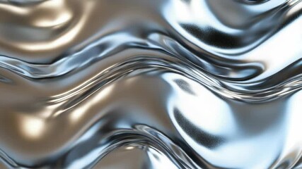 Aufkleber - A detailed shot of a reflective surface, ideal for use in product designs or commercial photography