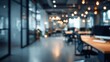 © CLOVER BACKGROUND - Modern Office Interior with Soft Lighting and Subtle Blur Effect