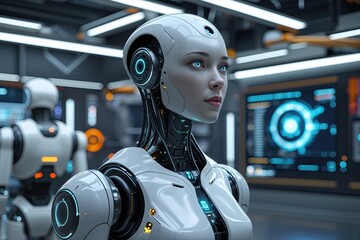 Poster - Futuristic Humanoid Robots Transforming the Metaverse with Innovations in Virtual Automation for a Smart Economy