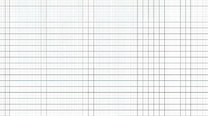Poster - High-Quality White Grid Paper Background for Graphing and Design