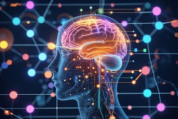 Poster - Cognitive Intelligence Framework: Imaginative Thought Process Background in Digital Exploration
