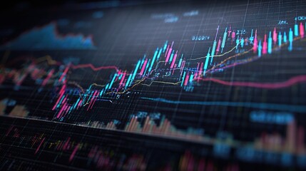 Poster - Dynamic Stock Market Graph with Data Analysis Elements