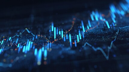 Poster - Visual Representation of Stock Market Trends in Fintech Innovations