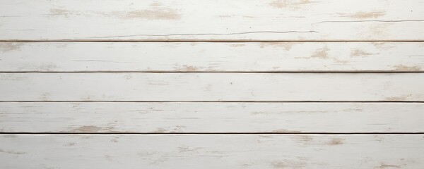 Poster - White washed old wood background, horizontal planks. White wood board old style abstract background, weathered planks panels with light tones. Grunge rustic surface table floor. Good for design.