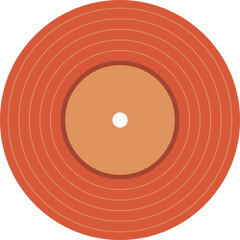 Poster - Target is being shown in flat design with concentric rings with teal dot on transparent background