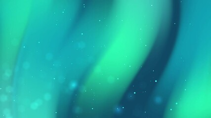 Abstract wavy pattern with shades of blue and green, featuring soft bokeh effects, ideal for backgrounds or digital designs