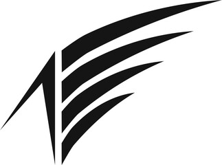 Poster - Angel Wings Logo Collection Element